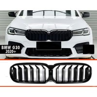 Решетка радиатора DPT (2020-, черный глянец) для BMW 5 серия G30/31 2017-2023 гг
