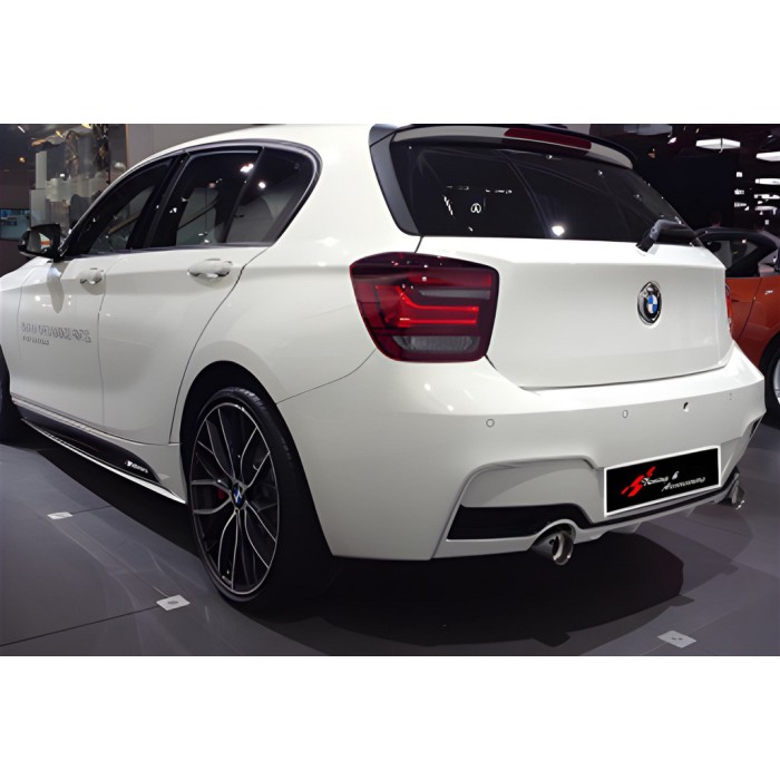 Задний диффузор DPT (черный глянец) для BMW 1 серия F20/21 2011-2019 гг