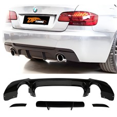 Задний диффузор DPT (для M-Technic, черный глянец) для BMW 3 серия E-90/91/92/93 2005-2011 гг