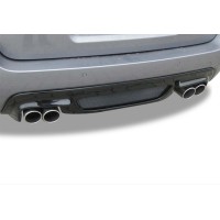 Задній дифузор DPT (для M-5, чорний глянець) для BMW 5 серія E-60/61 2003-2010 рр