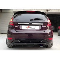 Задний диффузор DPT 2008-2012, HB, черный глянец) для Ford Fiesta