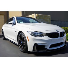 Бокові пороги DPT (чорний глянець) для BMW 4 серія F-32 2012-2020 рр