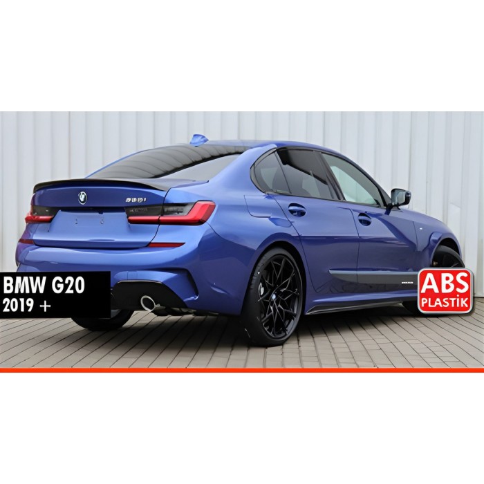 Спойлер DPT V-2 (чорний глянець) для BMW 3 серія G20/21 2018- рр