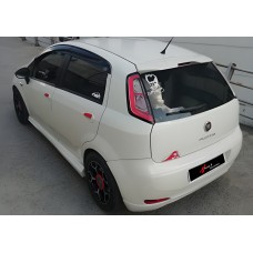 Спойлер DPT (чорний глянець) для Fiat Punto Grande/EVO 2006-2018 рр