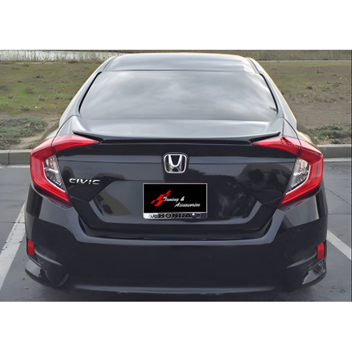 Спойлер DPT (чорний глянець) для Honda Civic Sedan X 2016-2021 рр