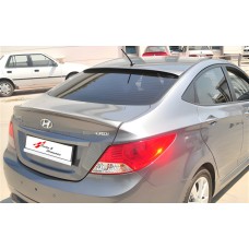 Спойлер DPT (чорний глянець) для Hyundai Accent 2011-2017 рр