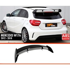 Спойлер DPT V-2 (чорний глянець) для Mercedes A-сlass W176 2012-2018 рр