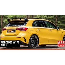 Спойлер DPT V-1 (чорний глянець) для Mercedes A-сlass W177 2018- рр