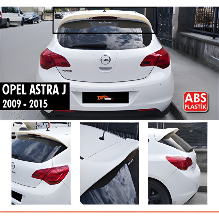 Спойлер DPT (HB, чорний глянець) для Opel Astra J 2009-2015 рр