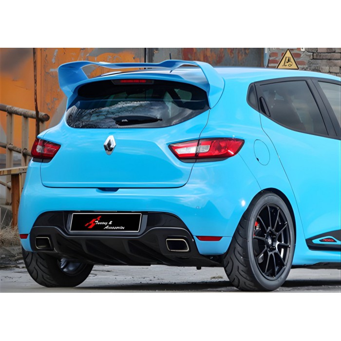 Спойлер DPT V-1 (чорний глянець) для Renault Clio IV 2012-2019 рр