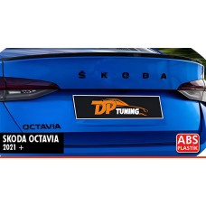 Спойлер DPT V-2 (чорний глянець) для Skoda Octavia IV A8 2020- рр