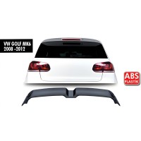 Спойлер DPT V-3 (HB, черный глянец) для Volkswagen Golf 6