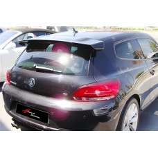 Спойлер DPT V-3 (2008-2013, чорний глянець) для Volkswagen Scirocco