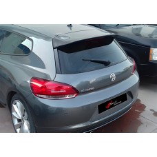 Спойлер DPT V-4 (2008-2013, чорний глянець) для Volkswagen Scirocco