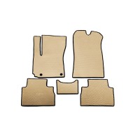 Килимки EVA для Electro (Бежевий) для Kia Soul III 2019- рр