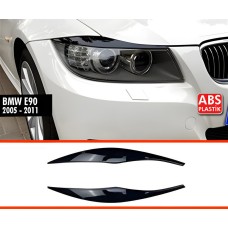 Війки DPT (2шт, чорний глянець) для BMW 3 серія E-90/91/92/93 2005-2011 рр