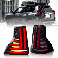 Задние фонари Dragon V2 (2017-2025, 2 шт) для Toyota Land Cruiser Prado 150
