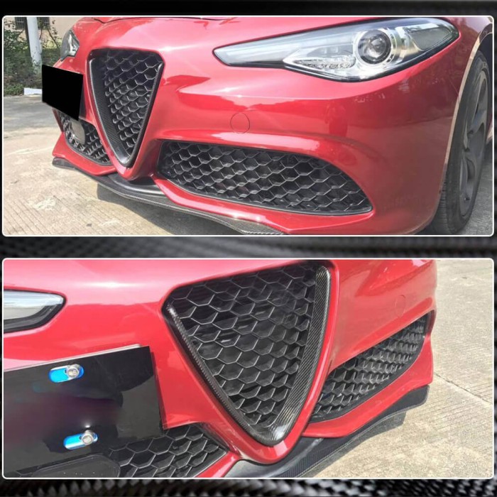 Рамка передней решетки (Карбон) для Alfa Romeo Giulia 2016-2022 гг