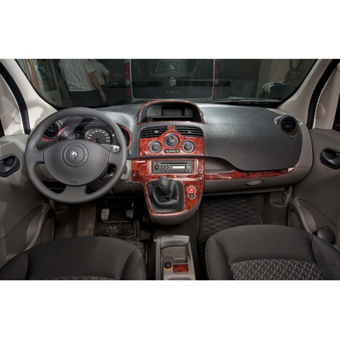 Накладки на панель Дерево для Renault Kangoo 2008-2020 гг