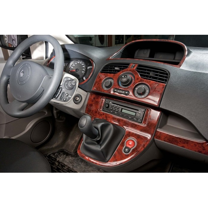 Накладки на панель Дерево для Renault Kangoo 2008-2020 гг