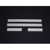 Накладки на пороги OmsaLine (4 шт, нерж) для Volkswagen Polo 2001-2009 гг