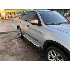 Оригінальні пороги (2 шт., алюміній) для BMW X5 E-70 2007-2013 рр