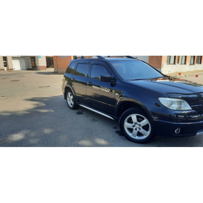 Ветровики (4 шт, HIC) для Mitsubishi Outlander 2001-2006 гг