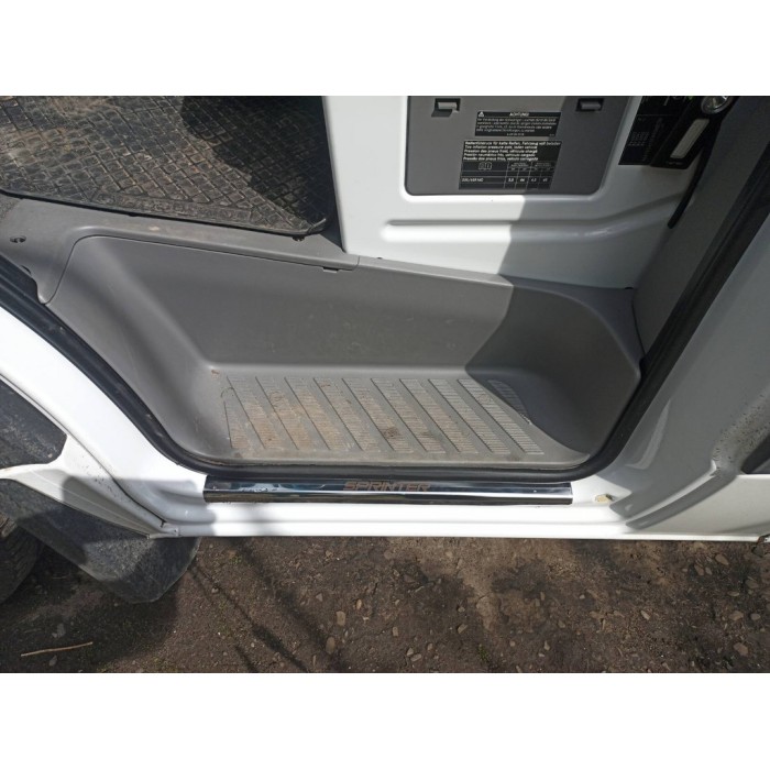 Накладки на пороги VIP-style (2 шт, сталь) для Mercedes Sprinter W906 2006-2018 гг