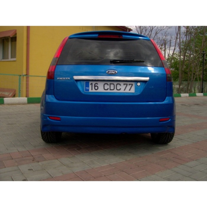 Задній бампер 2002-2005 (накладка, під фарбування) для Ford Fiesta рр