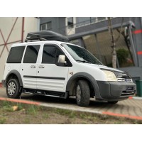 Боковые пороги Sorento-style (EuroCap) для Ford Connect 2010-2013 гг