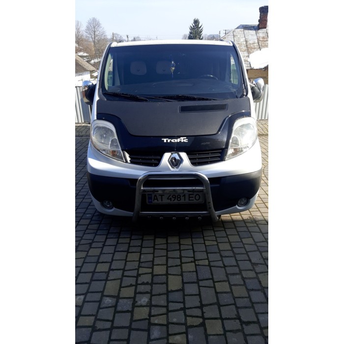 Чохол капота (шкірозамінник) для Renault Trafic 2001-2015 рр