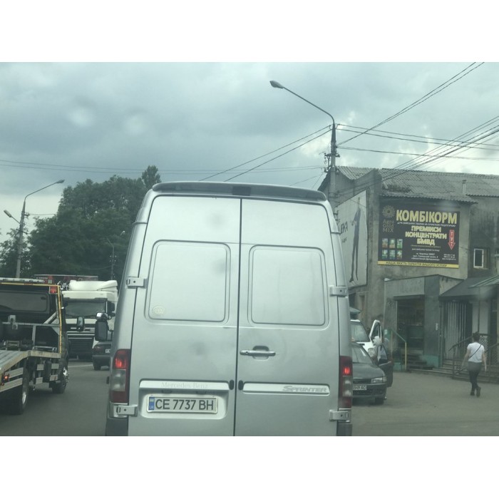 Спойлер Анатоміко (під фарбування) для Mercedes Sprinter W901/902/903/904/905 1995-2006 рр