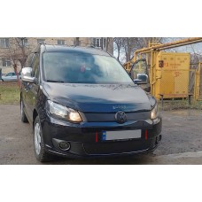 Зимова накладка на решітку (нижня) Матова для Volkswagen Caddy 2010-2015 рр