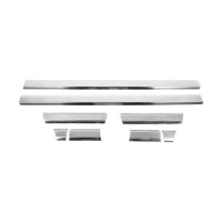 Молдинг дверной (к-т, нерж) Короткая база для Peugeot Boxer 2006-2025 гг