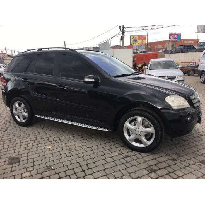 Бокові пороги OEM (2 шт., Алюміній) для Mercedes ML W164