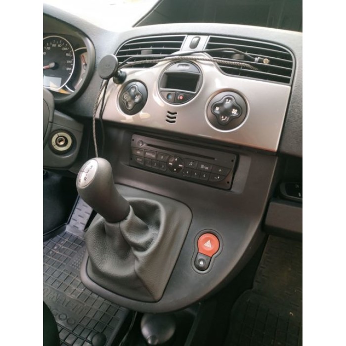 Чохол КПП (шкіра) (чорний) для Renault Kangoo 2008-2020 рр