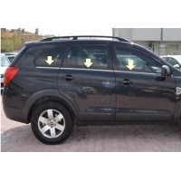 Нижняя окантовка окон (6 шт, нерж) для Chevrolet Captiva 2006-2019 гг