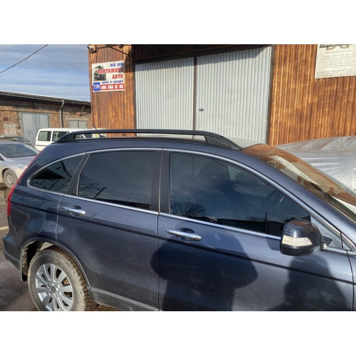 Рейлінги чорні (Crown) для Honda CRV 2007-2011 рр