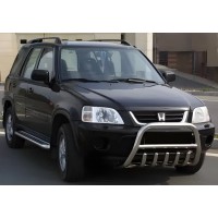 Кенгурятник WT003 нерж.) для Honda CRV 1996-2001 рр