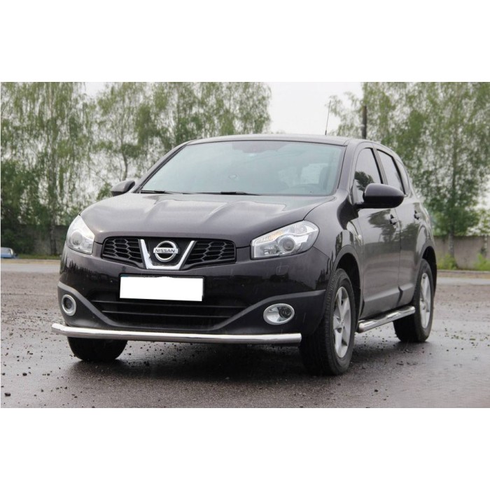 Передній вус ST008 (нерж) 42 мм для Nissan Qashqai 2010-2014рр