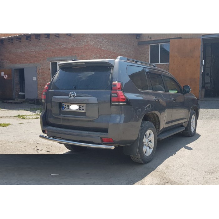 Задняя дуга AK002 (нерж) для Toyota Land Cruiser Prado 150