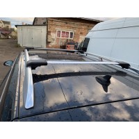 Поперечены на рейлінги під ключ (2 шт) Сірий для Volkswagen Passat B6 2006-2012рр