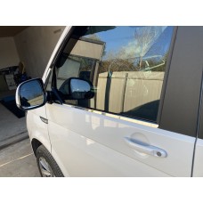 Окантовка вікон (2 шт., нерж) для Volkswagen T6