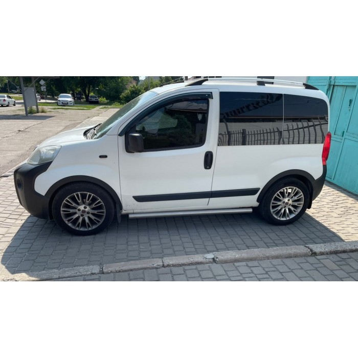 Накладки на арки (4 шт, чорні) 1 двері металеві для Peugeot Bipper