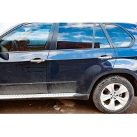 Накладки на ручки (4 шт, нерж) для BMW X5 E-70 2007-2013 гг