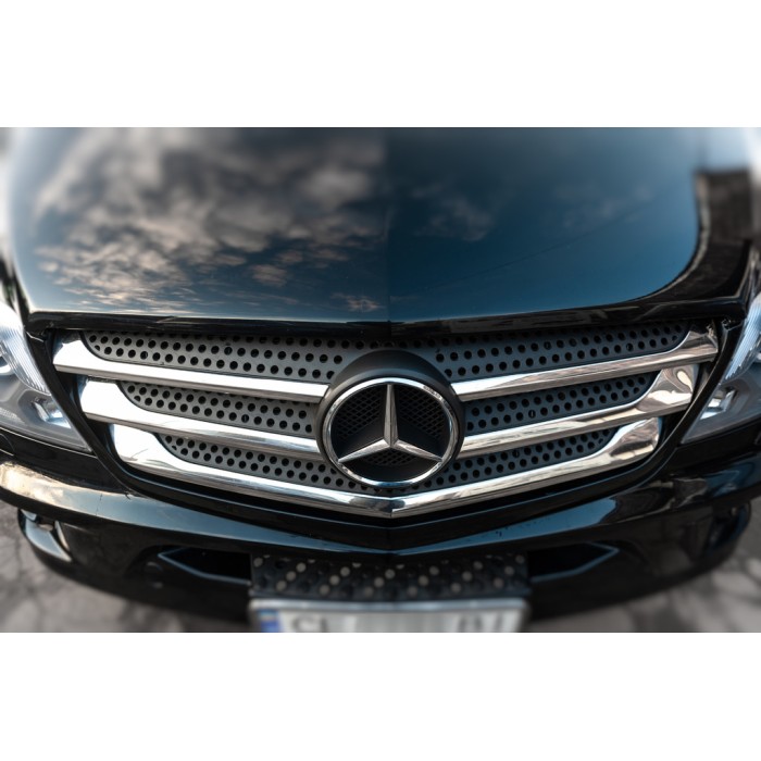 Накладки на решітку (2013-2025, нерж.) OmsaLine - Італійська нержавійка для Mercedes Sprinter W906 рр