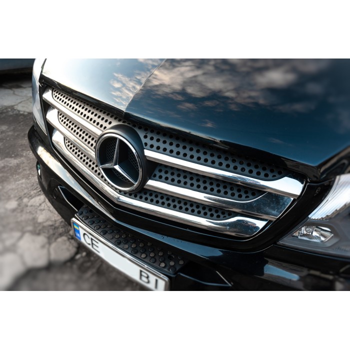 Накладки на решітку (2013-2025, нерж.) OmsaLine - Італійська нержавійка для Mercedes Sprinter W906 рр