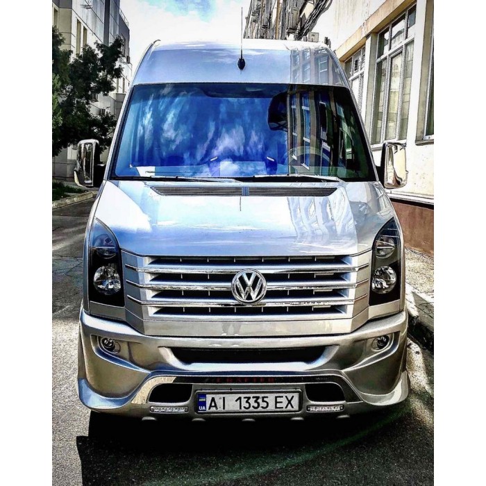 Передній бампер 2012-2025 (Sport-3, під фарбування) для Volkswagen Crafter рр