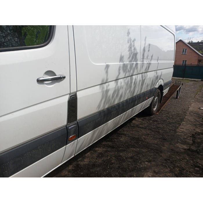 Накладки на ручки (4 шт, нерж) Carmos - Турецкая сталь для Mercedes Sprinter W906 2006-2018 гг