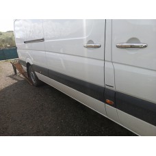 Накладки на ручки (4 шт, нерж) Carmos - Турецкая сталь для Mercedes Sprinter W906 2006-2018 гг